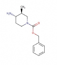 benzyl (3S,4S)-4-amino-3-methylpiperidine-1-carboxylate