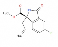 methyl (S)-1-allyl-5-fluoro-3-oxoisoindoline-1-carboxylate