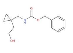 benzyl ((1-(2-hydroxyethyl)cyclopropyl)methyl)carbamate