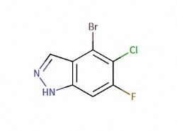 4-bromo-5-chloro-6-fluoro-1H-indazole