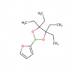 1,3,2-Dioxaborolane, 4,4,5,5-tetraethyl-2-(2-furanyl)-