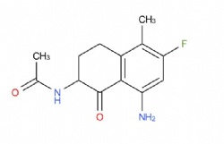 N-(8-amino-6-fluoro-5-methyl-1-oxo-1,2,3,4-tetrahydronaphthalen-2-yl)acetamide