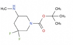 tert-butyl 3,3-difluoro-5-(methylamino)piperidine-1-carboxylate