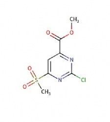 methyl 2-chloro-6-(methylsulfonyl)pyrimidine-4-carboxylate