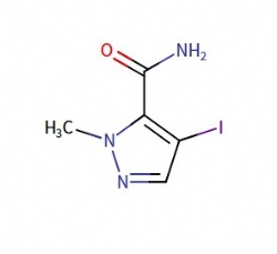 4-iodo-1-methyl-1H-pyrazole-5-carboxamide