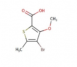 4-Bromo-3-methoxy-5-methylthiophene-2-carboxylic acid