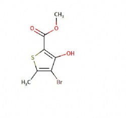 methyl 4-bromo-3-hydroxy-5-methylthiophene-2-carboxylate