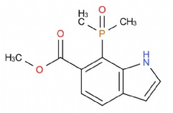 methyl 7-(dimethylphosphoryl)-1H-indole-6-carboxylate
