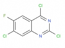 2,4,7-trichloro-6-fluoroquinazoline