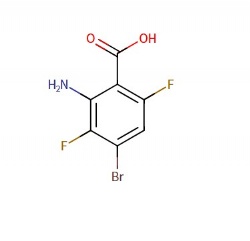 2-amino-4-bromo-3,6-difluorobenzoic acid