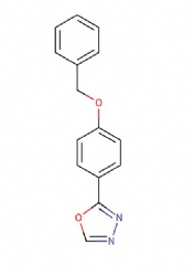 2-(4-(benzyloxy)phenyl)-1,3,4-oxadiazole