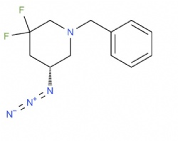 (5R)-5-azido-1-benzyl-3,3-difluoro-piperidine