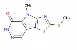 4-methyl-2-(methylthio)-4,6-dihydro-5H-thiazolo[5',4':4,5]pyrrolo[2,3-d]pyridazin-5-one