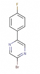 2-bromo-5-(4-fluorophenyl)pyrazine