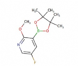 5-fluoro-2-methoxy-3-(4,4,5,5-tetramethyl-1,3,2-dioxaborolan-2-yl)pyridine