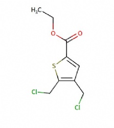 ethyl 4,5-bis(chloromethyl)thiophene-2-carboxylate