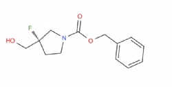 benzyl (S)-3-fluoro-3-(hydroxymethyl)pyrrolidine-1-carboxylate