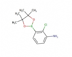 2-chloro-3-(4,4,5,5-tetramethyl-1,3,2-dioxaborolan-2-yl)aniline