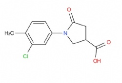 1-(3-chloro-4-methylphenyl)-5-oxopyrrolidine-3-carboxylic acid