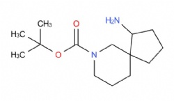 tert-butyl 1-amino-7-azaspiro[4.5]decane-7-carboxylate