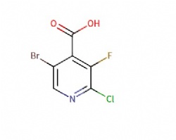 5-bromo-2-chloro-3-fluoroisonicotinic acid