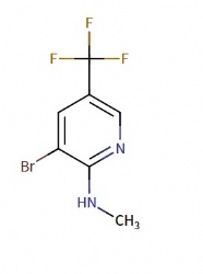 3-bromo-N-methyl-5-(trifluoromethyl)pyridin-2-amine