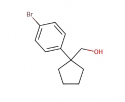 (1-(4-bromophenyl)cyclopentyl)methanol