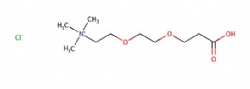 2-(2-(2-carboxyethoxy)ethoxy)-N,N,N-trimethylethan-1-aminium chloride