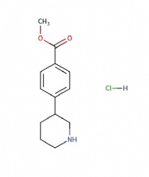 methyl 4-(piperidin-3-yl)benzoate hydrochloride
