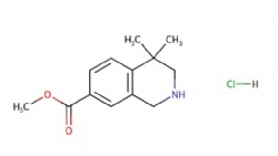 methyl 4,4-dimethyl-1,2,3,4-tetrahydroisoquinoline-7-carboxylate hydrochloride
