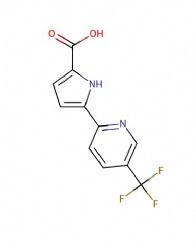 5-(5-(trifluoromethyl)pyridin-2-yl)-1H-pyrrole-2-carboxylic acid