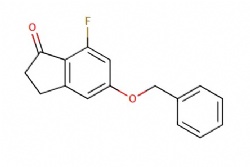 5-(benzyloxy)-7-fluoro-2,3-dihydro-1H-inden-1-one