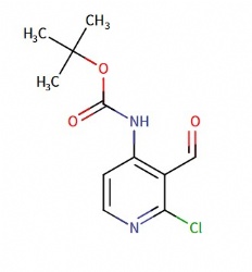tert-butyl N-(2-chloro-3-formyl-4-pyridyl)carbamate