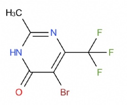5-bromo-2-methyl-6-(trifluoromethyl)pyrimidin-4(3H)-one