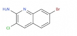 7-bromo-3-chloroquinolin-2-amine