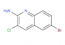 6-bromo-3-chloroquinolin-2-amine