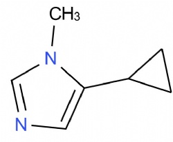 5-cyclopropyl-1-methyl-1H-imidazole
