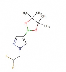 1-(2,2-difluoroethyl)-4-(4,4,5,5-tetramethyl-1,3,2-dioxaborolan-2-yl)-1H-pyrazole