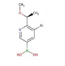 (S)-(5-bromo-6-(1-methoxyethyl)pyridin-3-yl)boronic acid