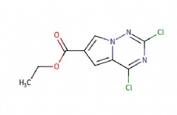 ethyl 2,4-dichloropyrrolo[2,1-f][1,2,4]triazine-6-carboxylate