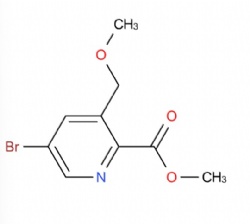 methyl 5-bromo-3-(methoxymethyl)picolinate