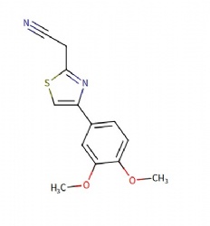 2-(4-(3,4-dimethoxyphenyl)thiazol-2-yl)acetonitrile