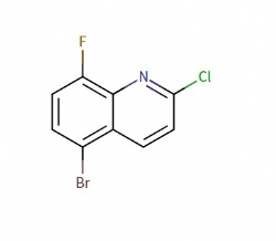 5-bromo-2-chloro-8-fluoroquinoline