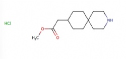 methyl 2-(3-azaspiro[5.5]undecan-9-yl)acetate hydrochloride