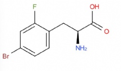 (2S)-2-amino-3-(4-bromo-2-fluorophenyl)propanoic acid