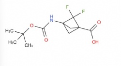 3-((tert-butoxycarbonyl)amino)-2,2-difluorobicyclo[1.1.1]pentane-1-carboxylic acid