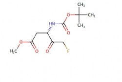 methyl (S)-3-((tert-butoxycarbonyl)amino)-5-fluoro-4-oxopentanoate