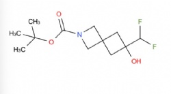 tert-butyl 6-(difluoromethyl)-6-hydroxy-2-azaspiro[3.3]heptane-2-carboxylate