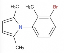 1-(3-bromo-2-methylphenyl)-2,5-dimethyl-1H-pyrrole