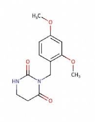 3-(2,4-dimethoxybenzyl)dihydropyrimidine-2,4(1H,3H)-dione